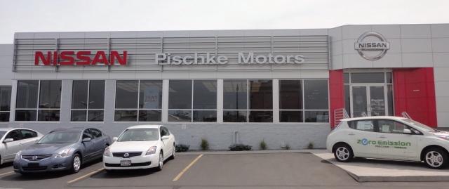 Pischke Motors in La Crosse, WI dealership storefront