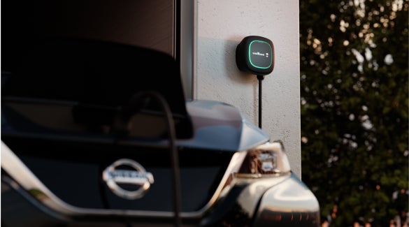 Nissan EV connected and charging with a Wallbox charger | Pischke Motors Nissan in La Crosse WI
